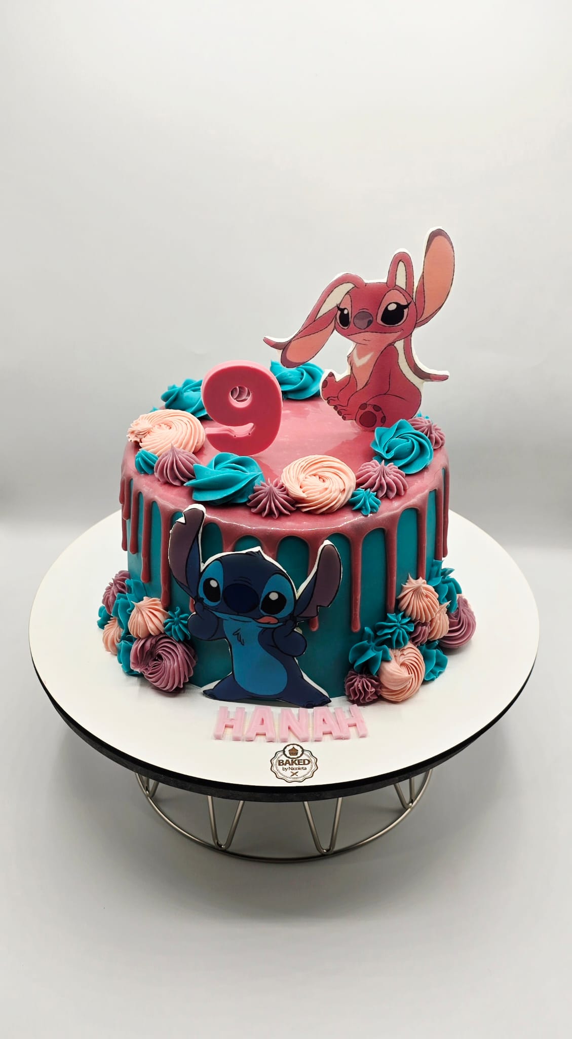 Bespoke custom celebration cake for Girls & Fairytales handcrafted by Nicoleta